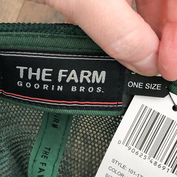 Goorin Bros OG Tortoise Trucker Hat Snap Back Mens One Size Green Black Turtle - Picture 8 of 11